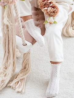 Dětské prolamované ponožky -ŻUR-thin 1511.001