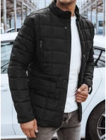 Pánská přechodná bunda černá FashionStreet TX4695