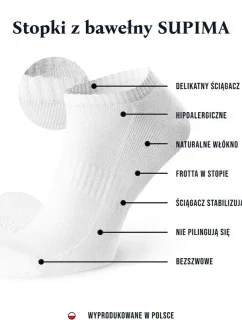 Nohy Steven art.157 Supima Terry 35-46