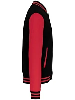 Kariban K 497 Unisex college bunda "Teddy" 20.K497 black/red Kariban K 497 Unisex college bunda "Teddy" 20.K497 black/red