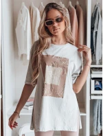Dámské šedé tričko FAGOS FashionStreet RY2593