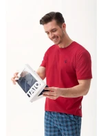 Pánské pyžamo Luna 803 v plné délce M-2XL Pánské pyžamo Luna 803 v plné délce M-2XL