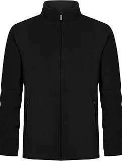 Promodoro 7961 Pánská dvojitá fleecová bunda 40.7961 black/black