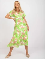 Šaty DHJ SK 11331 2.32 světle zelená Šaty DHJ SK 11331 2.32 světle zelená