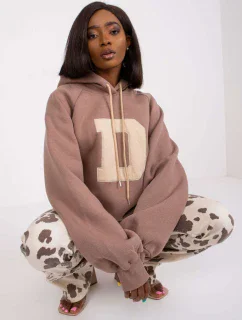 Mikina EM BL 651/D.29X hnědá