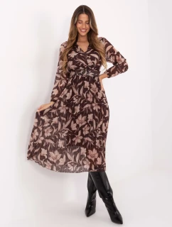 Šaty IT SK 11389 1.28P hnědé