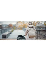 Dámský batoh na kočárek Engelis Vuch Vela Beige