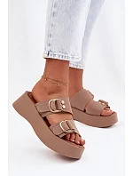 Klapky na platformě model 225370 Step in style Klapky na platformě model 225370 Step in style