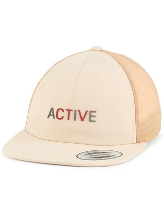 Flexfit 6502UMA 5 panelová kšiltovka "Mesh Active" 55.02UM beige/caramel