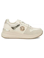 Dámské kožené polobotky béžové Filippo DP7769 dámské