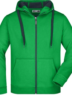 Daiber JN 355 Pánská mikina Doubleface 02.0355 fern green/graphite