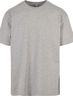 Build your Brand BY 102 Oversize tričko z těžké bavlny 56.0102 heather grey