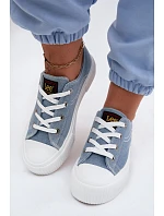 Dámské tenisky na platformě LEE ISLA C WOMEN LOW 50261002.21H džínové