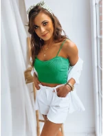 Dámské džínové šortky CHLOE white FashionStreet SY0296