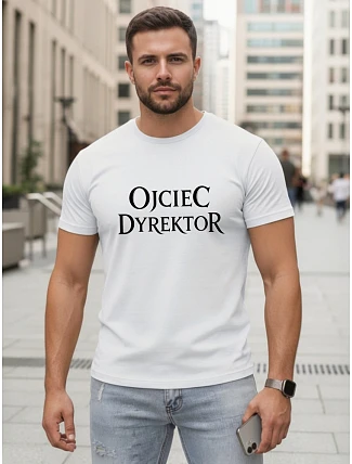 Pánské klasické tričko s nápisy bavlna bílá FashionStreet NX5144R Pánské klasické tričko s nápisy bavlna bílá FashionStreet NX5144R