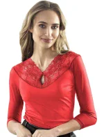 Dámská halenka Danita red - ELDAR