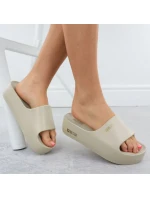 Big Star W SS274722 INT2155B žabky na platformě Big Star W SS274722 INT2155B žabky na platformě