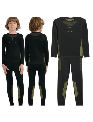 Chlapecká bezešvá souprava spodního prádla (TOP+Bottom) 4F 4FJWAW25USEAM248-20S Chlapecká bezešvá souprava spodního prádla (TOP+Bottom) 4F 4FJWAW25USEAM248-20S