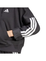 Dámská mikina adidas Essentials French Terry Quarter-Zip Hoodie black JN1956