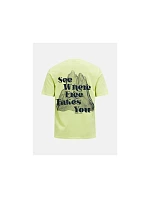 Tričko PEAK PERFORMANCE Explore Graphic Tee Women, žluté