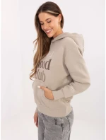 Mikina D10608BC02802A2NO světle béžová