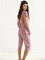 Pyžamo DU PI FP 300.94 tmavě růžové