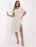 Šaty MI SK 121008.84 béžové Šaty MI SK 121008.84 béžové