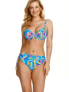 Dámské plavkové kalhotky spodní díl Sarema Modrá mix - Lupo Line