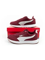 Sportovní obuv Puma pánské tenisky R78 Lightwind pohodlné módní vínové barvy