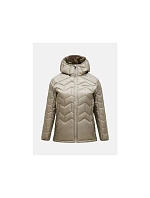 Bunda PEAK PERFORMANCE Elevate Liner Hood Jacket Women, béžová