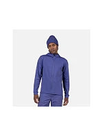 Pánská mikina ROSSIGNOL Mid Layer Stretch Hoodie, modrá Pánská mikina ROSSIGNOL Mid Layer Stretch Hoodie, modrá