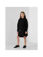 Dívčí šaty HJL22-JSUDD001-20S černé - 4F