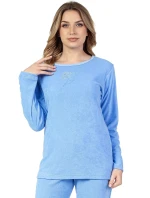 Dámské pyžamo 677 blue plus - REGINA Dámské pyžamo 677 blue plus - REGINA