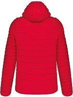 Kariban K 6110 Lehká pánská prošívaná bunda s kapucí 20.6110 red Kariban K 6110 Lehká pánská prošívaná bunda s kapucí 20.6110 red