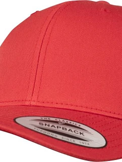 Flexfit 6606/6606T 6 panelová vintage kšiltovka "Trucker" 55.6606 red