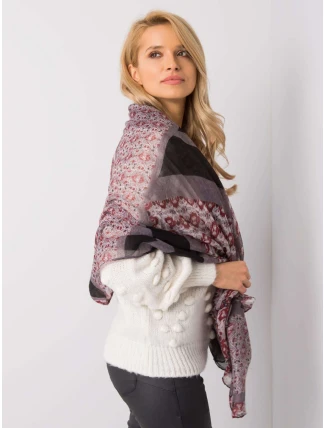 Šátek AT CH F106011 3 tmavě šedý Šátek AT CH F106011 3 tmavě šedý