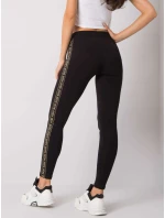 Legíny LA LG T 45.78P černá a zlatá