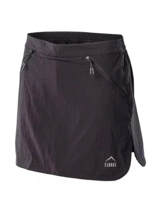 Dámská sportovní sukně 2v1 s šortkami Palmar W 92800481859 Černá - Elbrus Dámská sportovní sukně 2v1 s šortkami Palmar W 92800481859 Černá - Elbrus