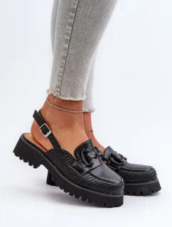 Sandály na podpatku model 195553 Step in style