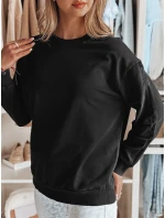 Dámská mikina LUMIVIA černá FashionStreet BY1369 Dámská mikina LUMIVIA černá FashionStreet BY1369