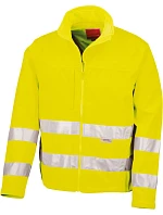 Result R 117X Bezpečnostní softshellová bunda 30.117X fluorescent yellow