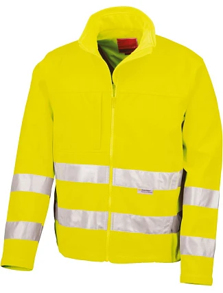 Result R 117X Bezpečnostní softshellová bunda 30.117X fluorescent yellow