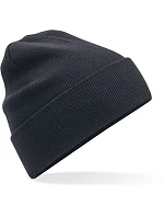 Beechfield B 45N Pletená čepice z bio bavlny 53.045N graphite grey Beechfield B 45N Pletená čepice z bio bavlny 53.045N graphite grey