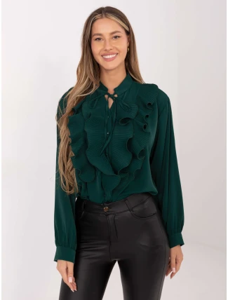 Košile IT KS 29033.87 tmavě zelená