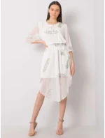 Šaty LK SK 508085.77P bílá Šaty LK SK 508085.77P bílá