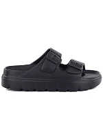 Dámské žabky k bazénu s přezkami černé Big Star TT274A051