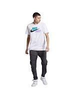 Pánské tričko Tee Just Do It Swoosh, bílé, AR5006 101 Pánské tričko Tee Just Do It Swoosh, bílé, AR5006 101