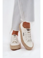 Dámské Tenisky S Pletením Lee Cooper LCW-25-44-3217 Bílé