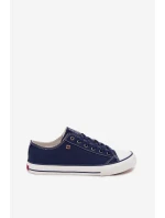 Pánské Nízké Tenisky Materiálové Big Star DD174503 Tmavě Modré
