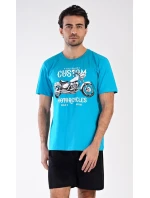 Pánské pyžamo šortky Motocykl
